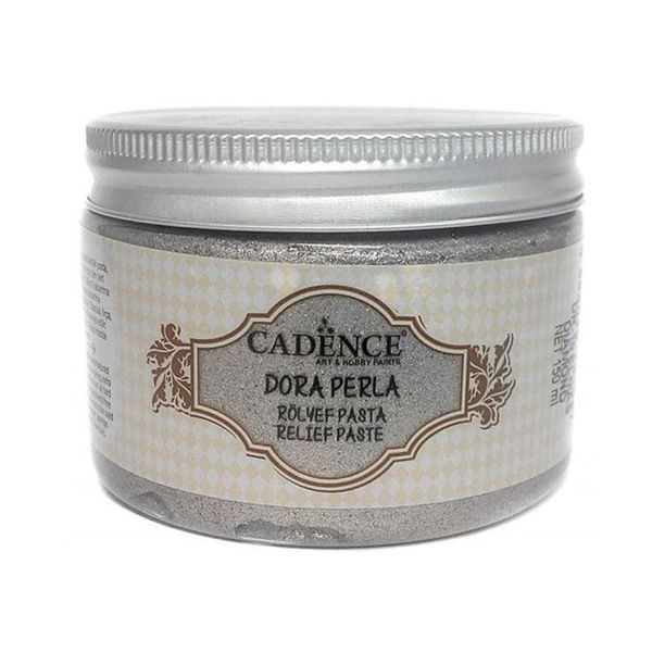 Fabric Relief Paste Metallic - Silver