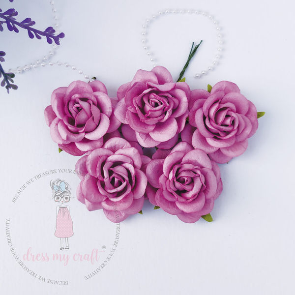 Curved Roses 45 MM - Iris