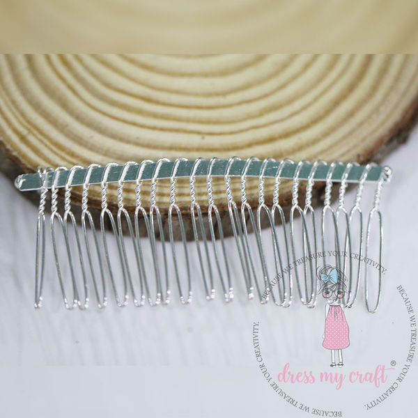 Hair Comb - Silver